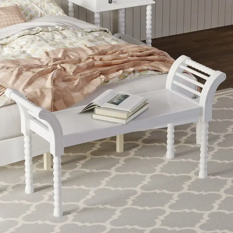 4-Pieces Retro Style Bedroom Sets by Harper&Bright Designs