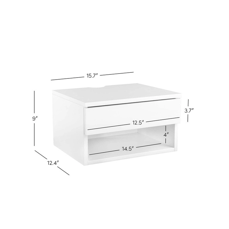 Modern Floating Bedside Nightstand