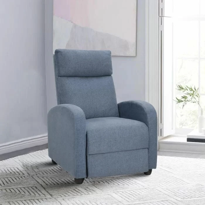 Homall Recliner Chair Fabric Single Living Room Sofa Recliner
