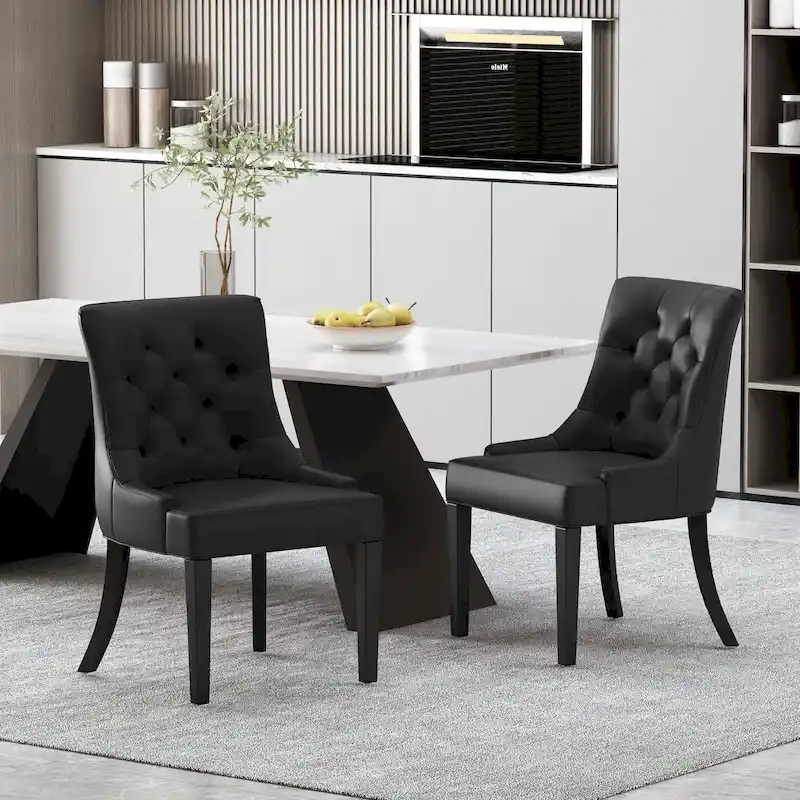 Cheney Tufted Dining Chairs (Set of 2)