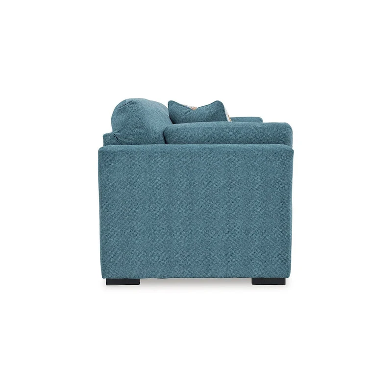 Signature Design by Ashley Keerwick Teal Queen Sofa Sleeper - 94  W x 41  D x 39  H