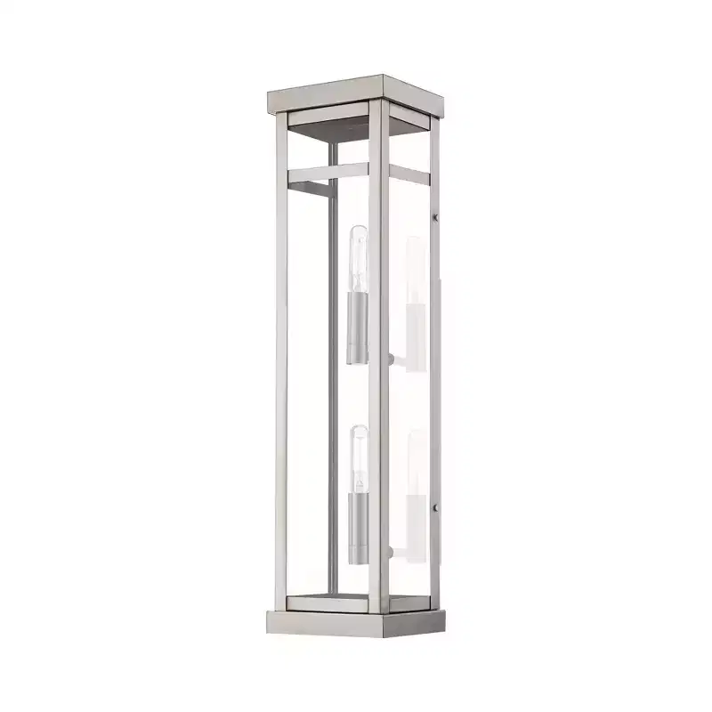 Livex Lighting Hopewell 2 - Light Wall Light in Brushed Nickel