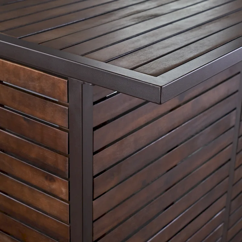 Samala 5-Piece Acacia Wood Bar Set by Christopher Knight Home