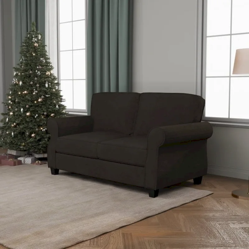 Modern Solid Wood Extra Deep Seat Sofa 2 Seater