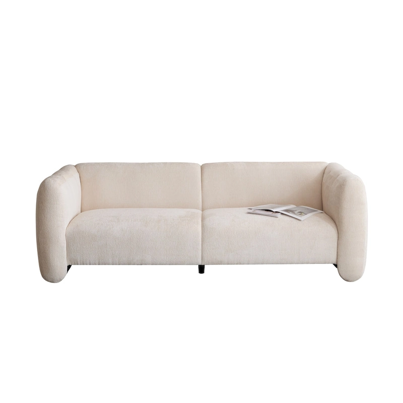 Christopher Knight Home - Tonson 83 3-Seater Wave Design Sofa