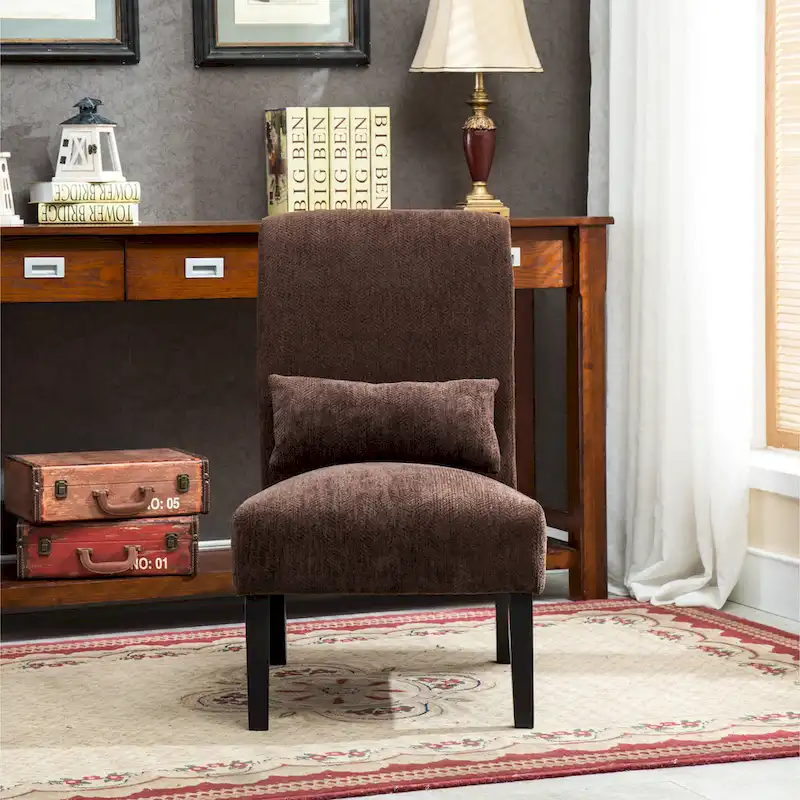 31.75 High Back Polyester Accent Chair
