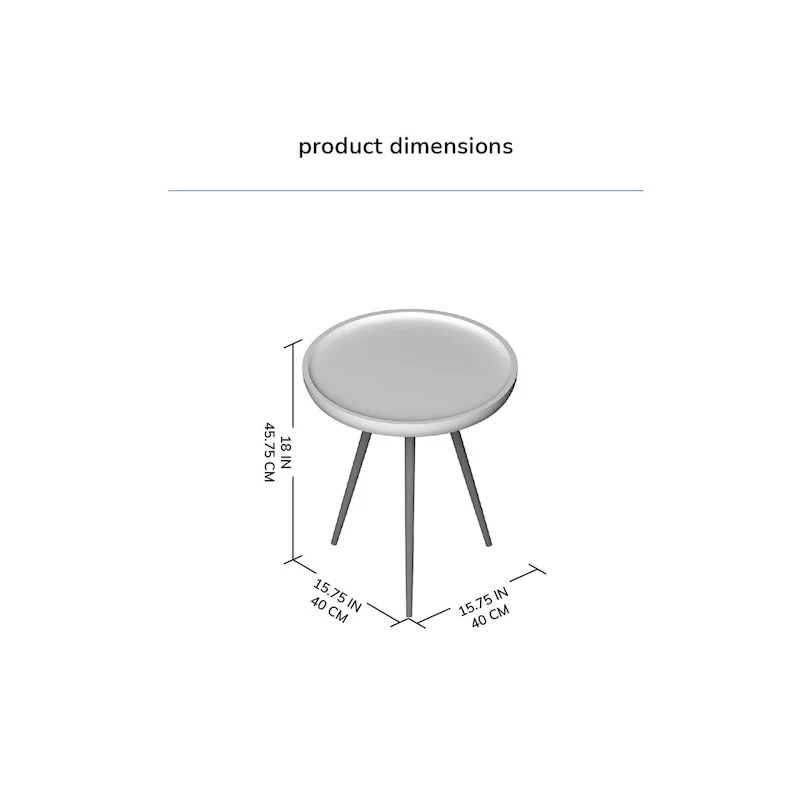 MH London Chevery Tri-Pin End Table
