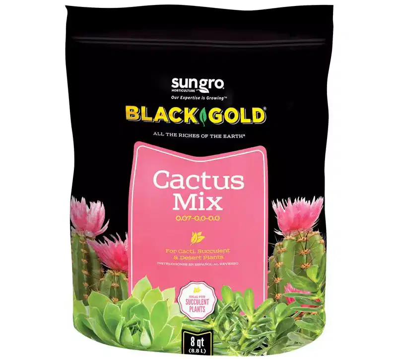 Black Gold Organic Cacti and Succulent Potting Mix 8 qt