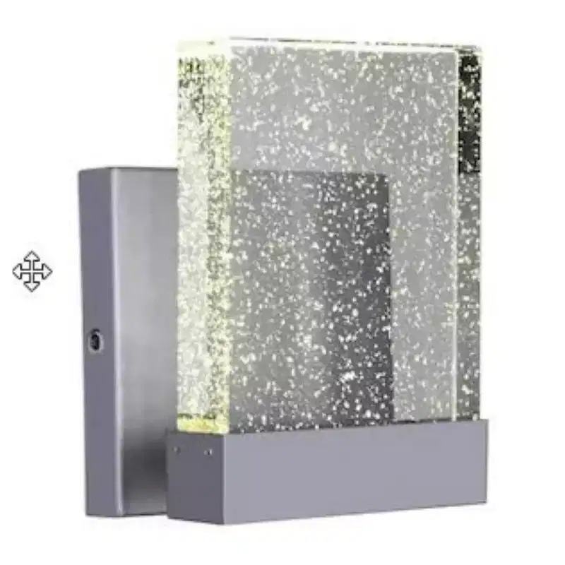 Craftmade Lighting Aria II 1 - Light Wall Light in Satin Aluminum