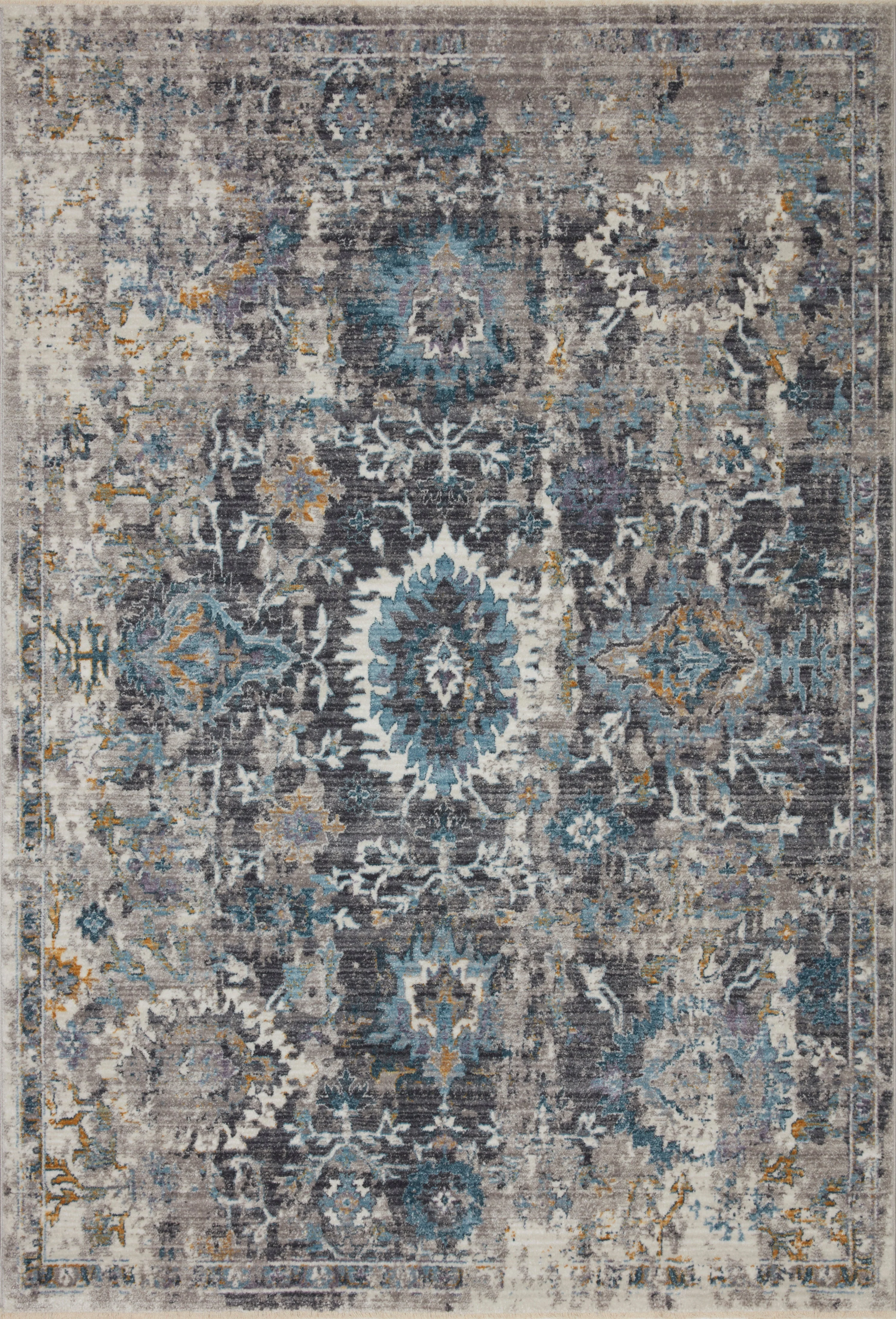 Samra Grey/Multi Rug