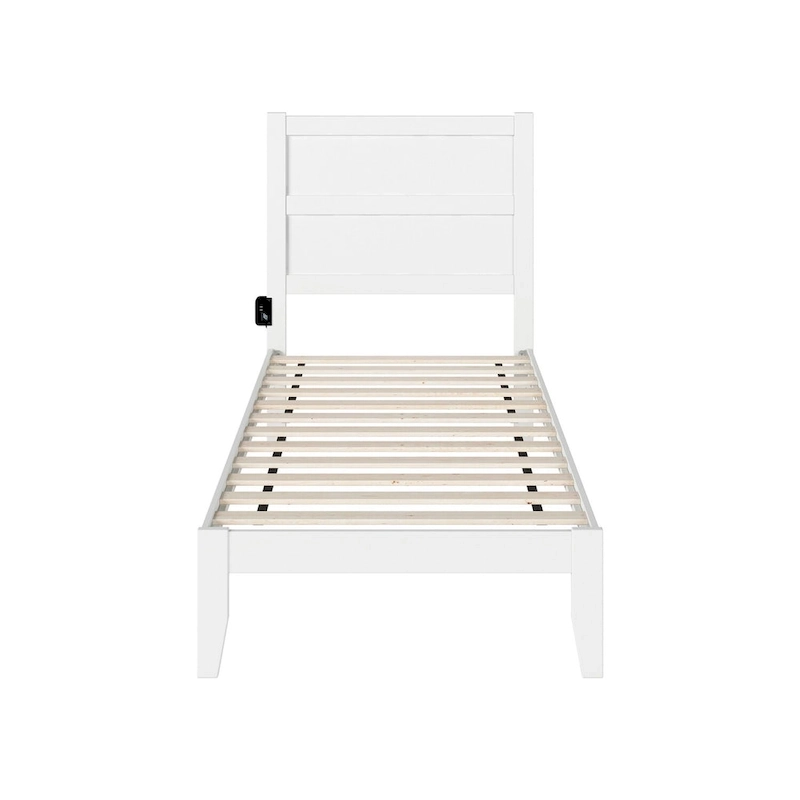 NoHo Twin Bed in White