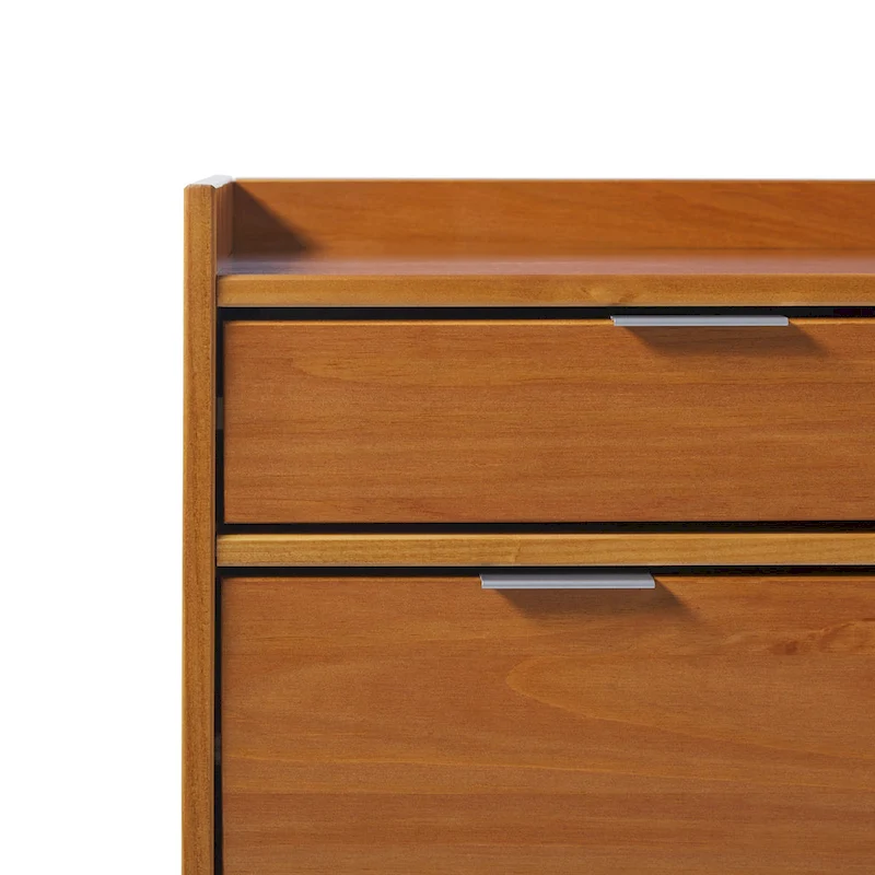 Middlebrook Modern Gallery Top Solid Wood Dresser