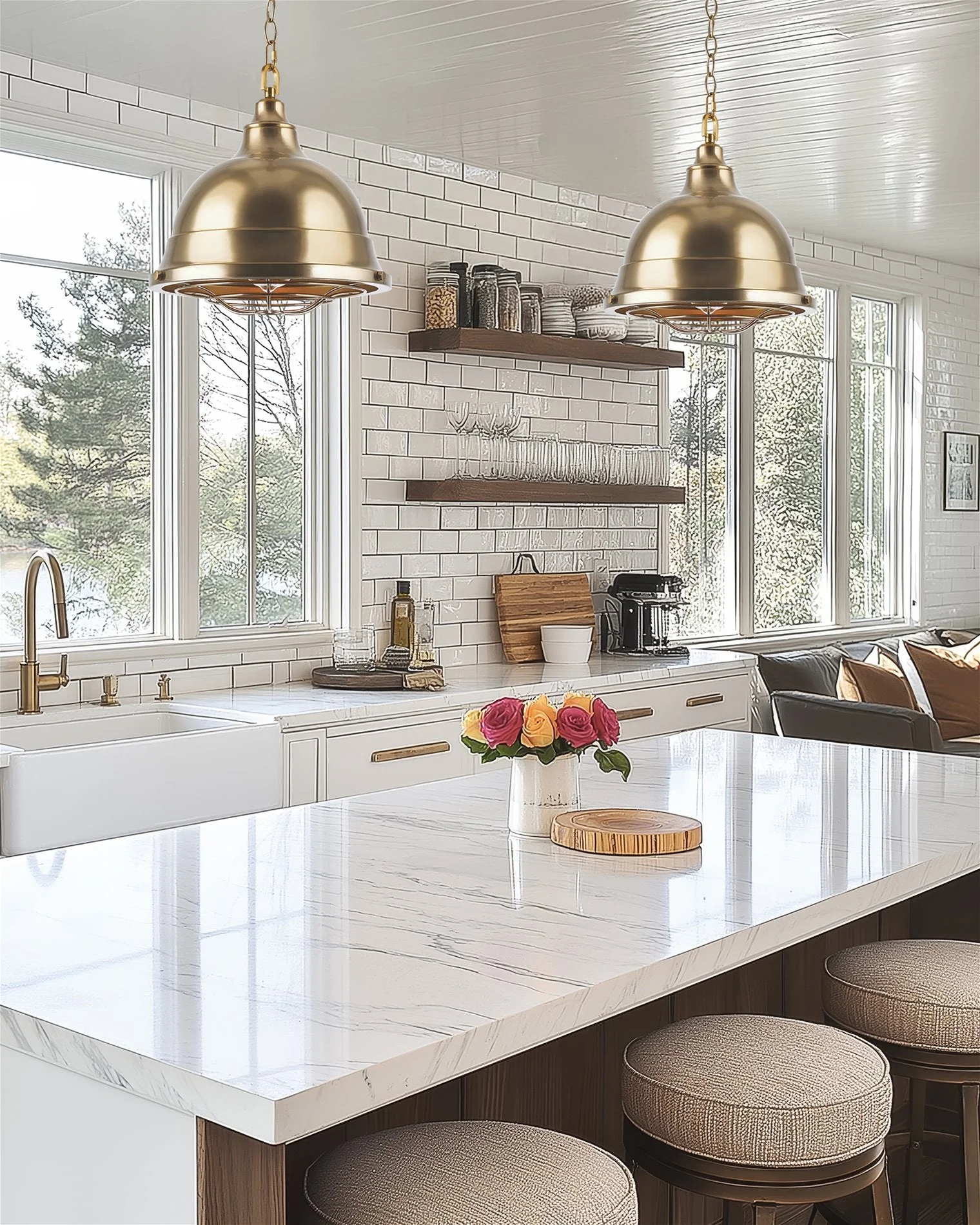 Liberty 13 Modern Industrial Pendant Light