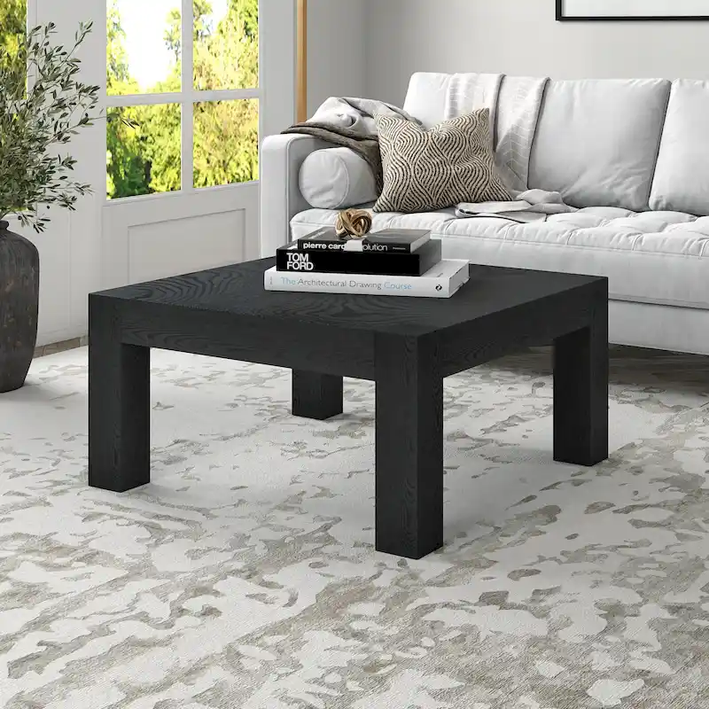 Langston 34  Wide Square Coffee Table - 34  Wide
