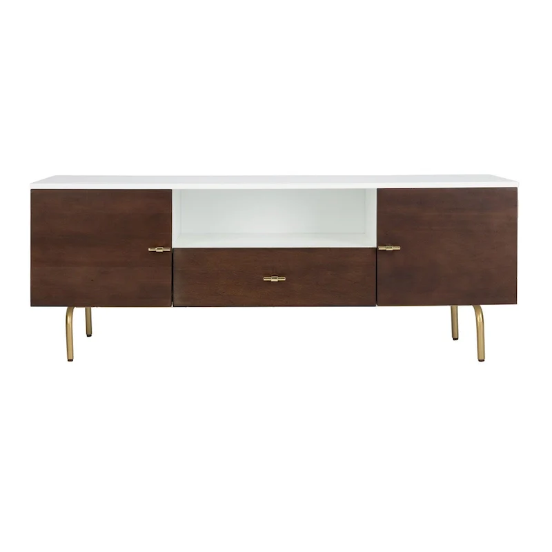 SAFAVIEH Lerke Media TV Stand - 54 W x 15.7 L x 19.7 H - 54Wx16Dx20H