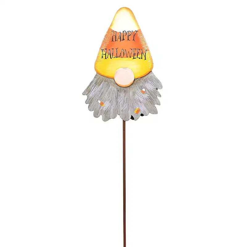 Halloween 26.5 Inch Candy Corn Gnomes Halloween , Garden Happy Halloween (1PC)