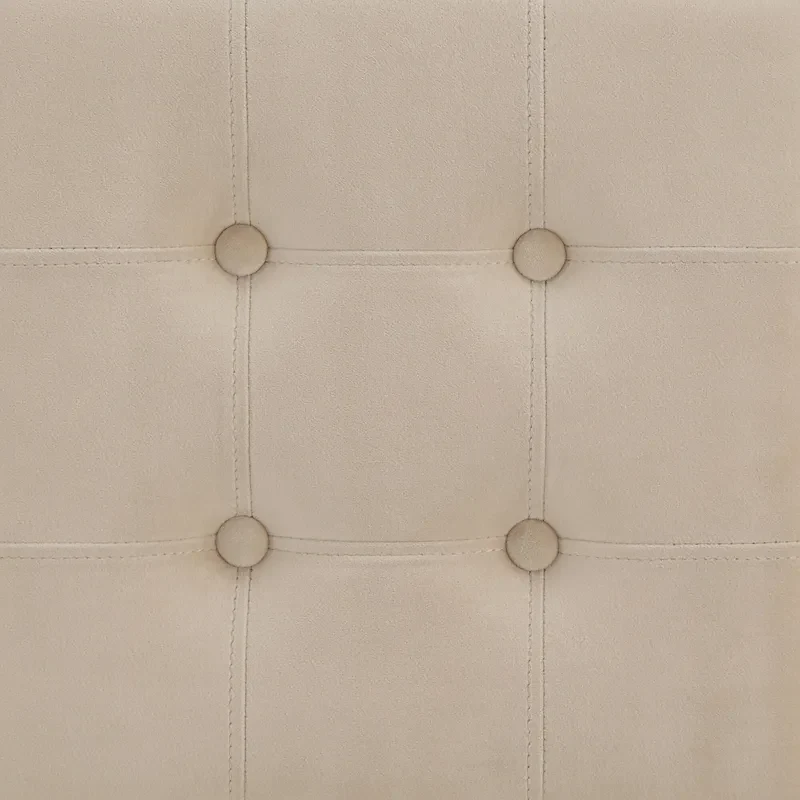 Perdita Gold Finish Velvet Button Tufted Bar Stools (Set of 2) by iNSPIRE Q Bold