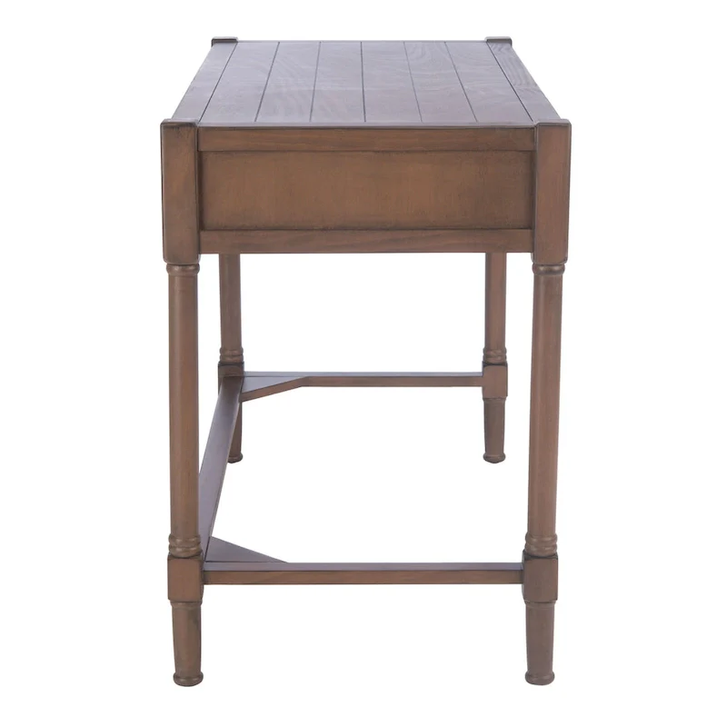 Zennure White Washed Grey Writing Desk