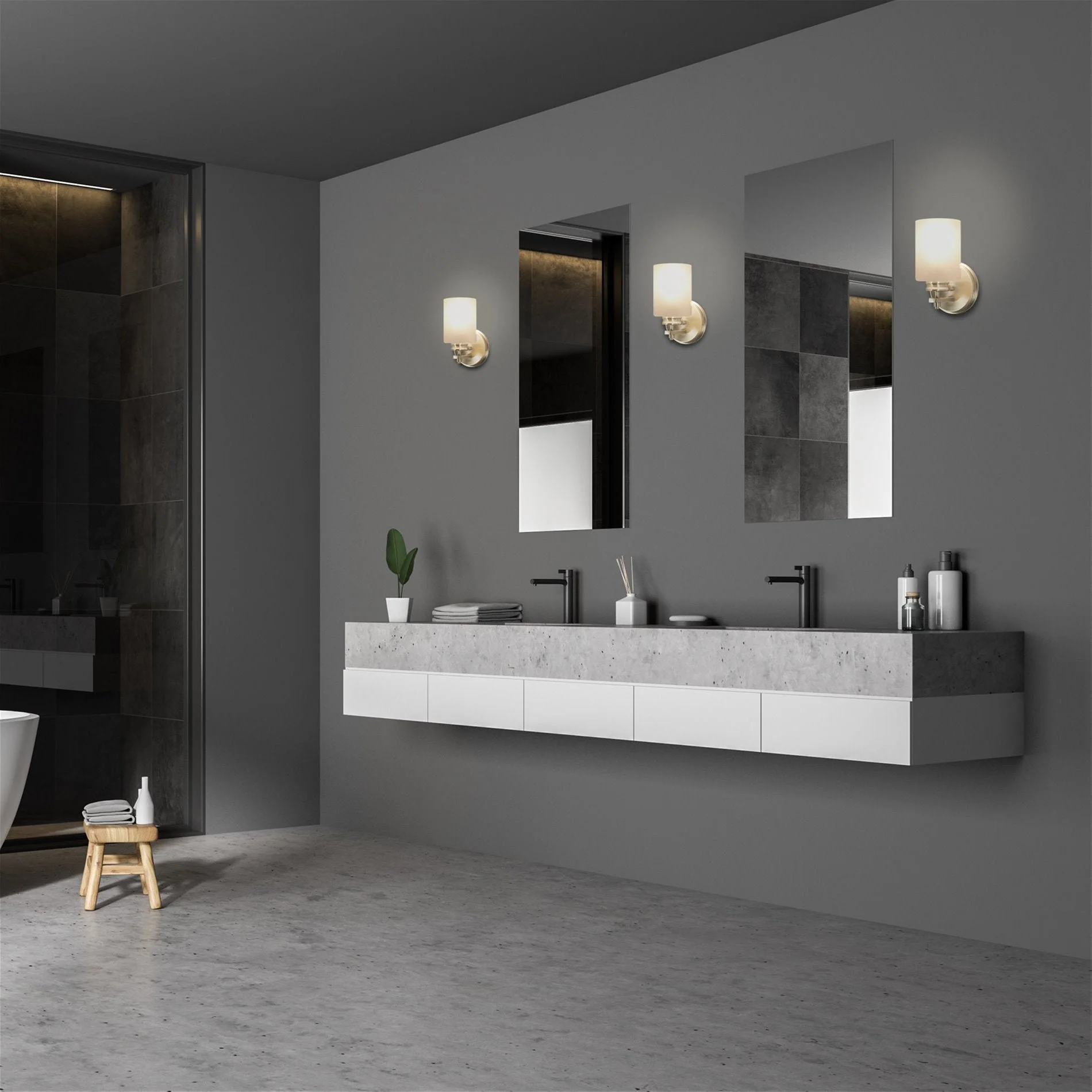 Phoebe 8 Modern Farmhouse Wall Sconce