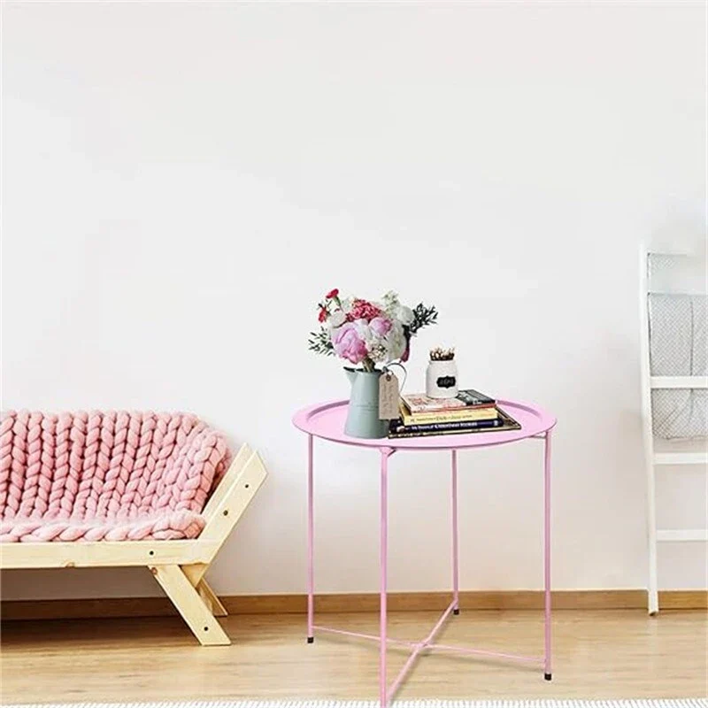 Tray Metal Side Table