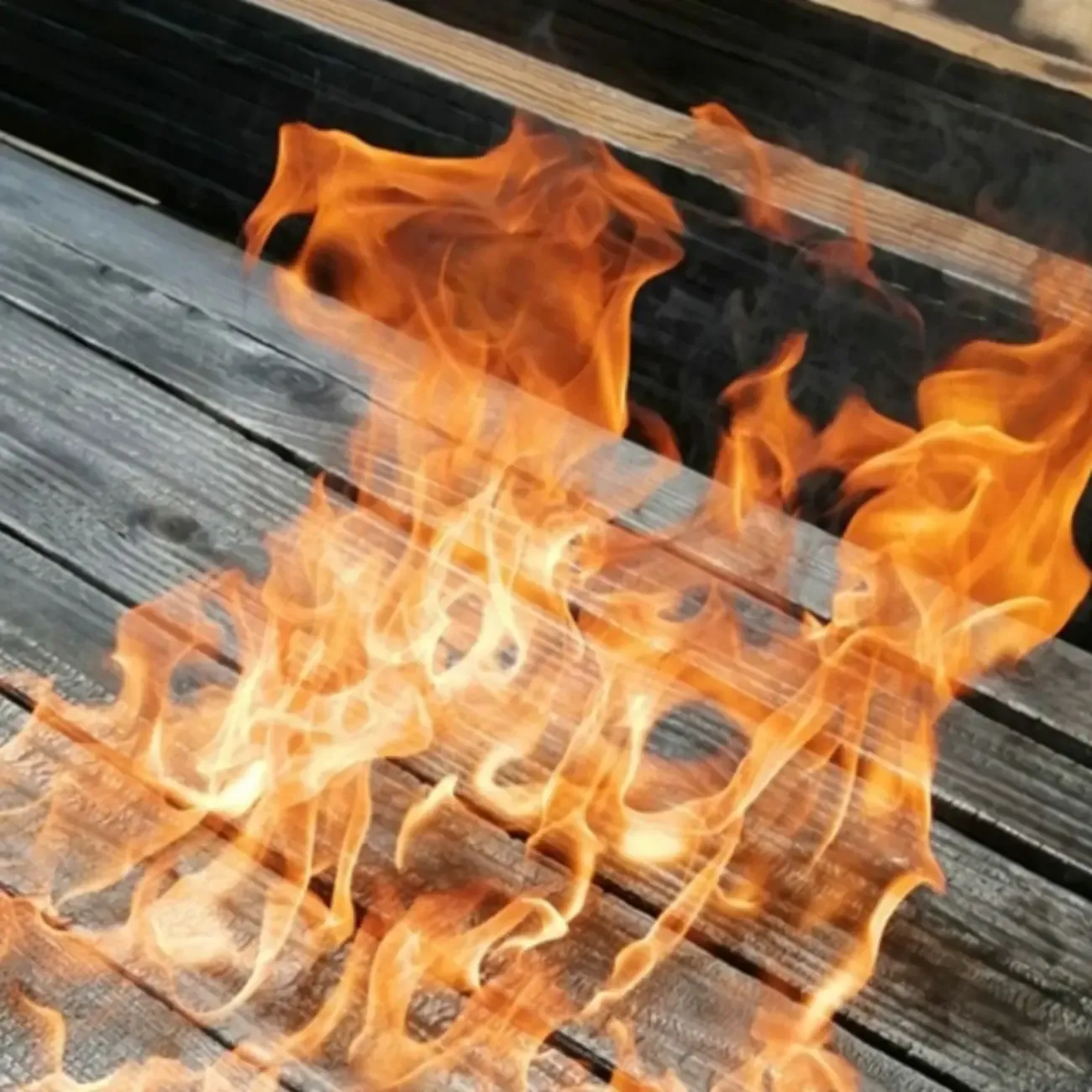 Modern Black Pine Wooden Square Stump End Table