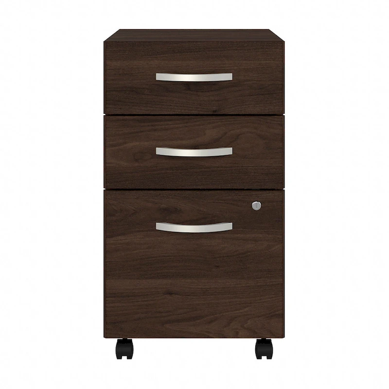 Hybrid 3 Drawer Mobile File Cabinet by Bush Business Furniture