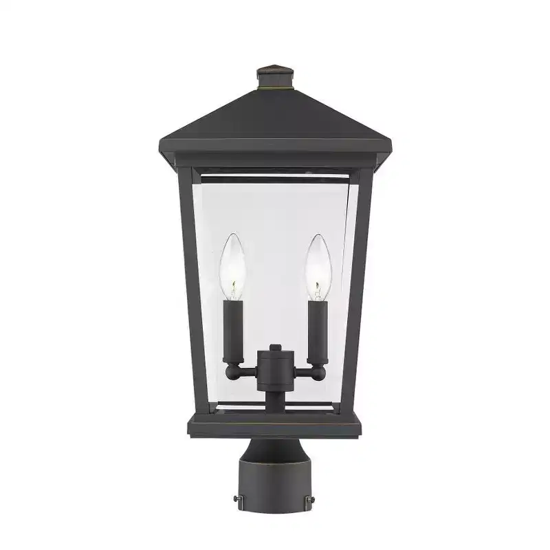 Z-Lite Beacon 2 - Light Post Light in Oil Rubbed Bronze
