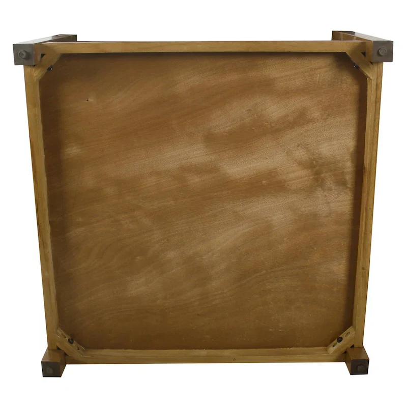 HomePop Tufted Top square cocktail Ottoman