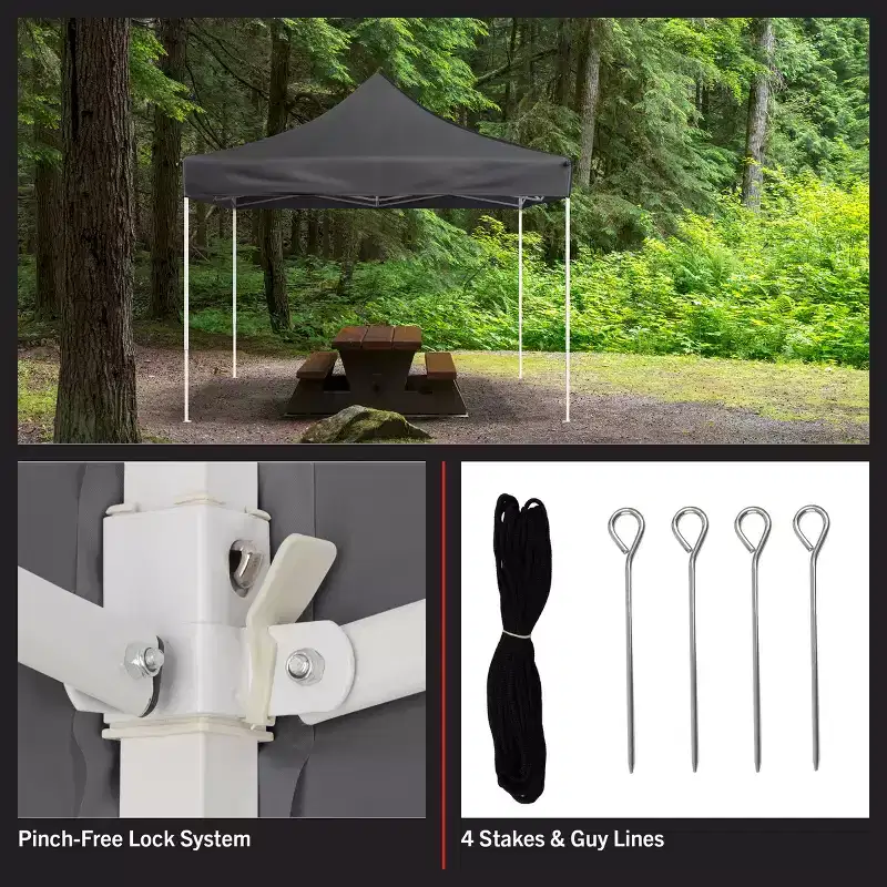Stalwart 10x10 ft Pop Up Canopy Tent