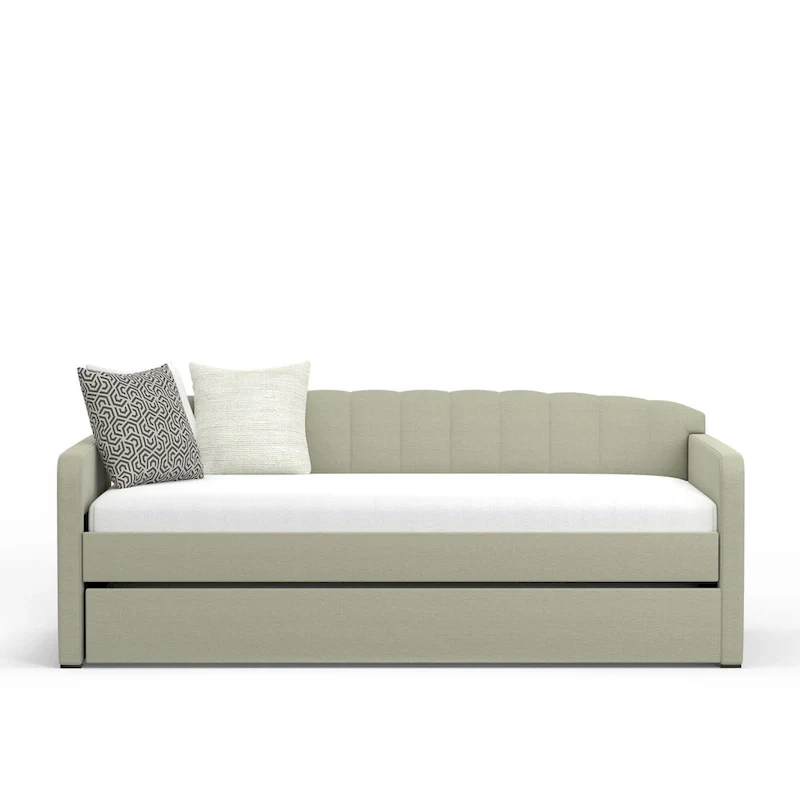 Scalloped Daybed with Trundle