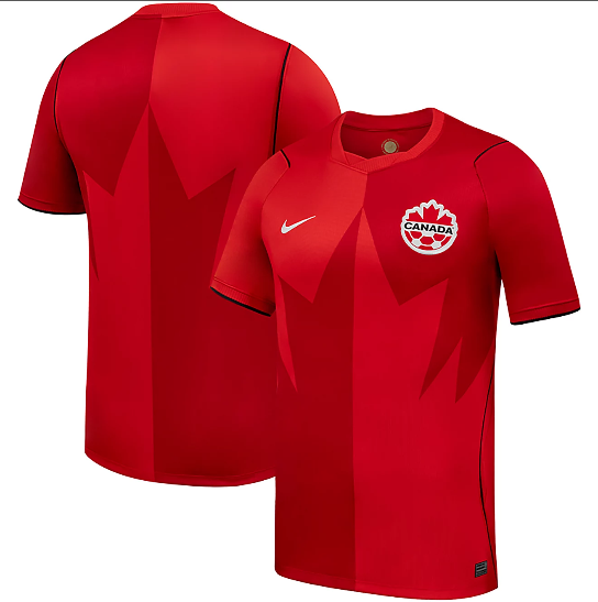 Canada Aero-Fit Match Home Blank Jersey 2026-2027