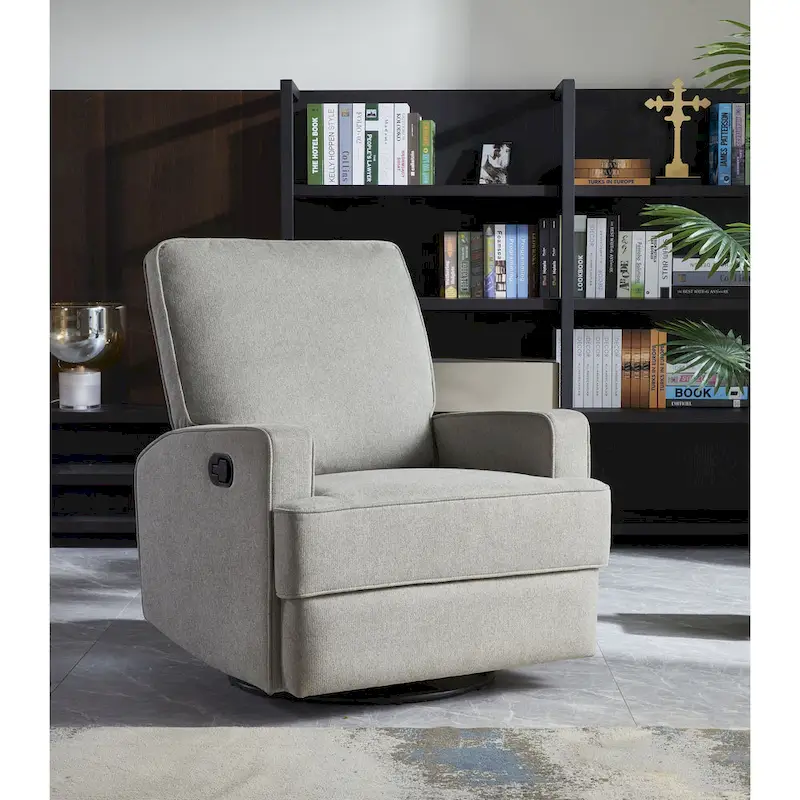 Bailey 32 Wide Manual Swivel Glider, Shell