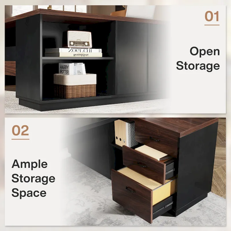 L-Shaped Computer Desk 78.7