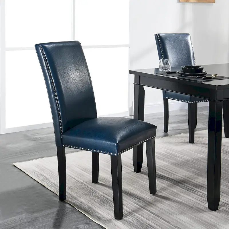 Faux Leather Dining Chair