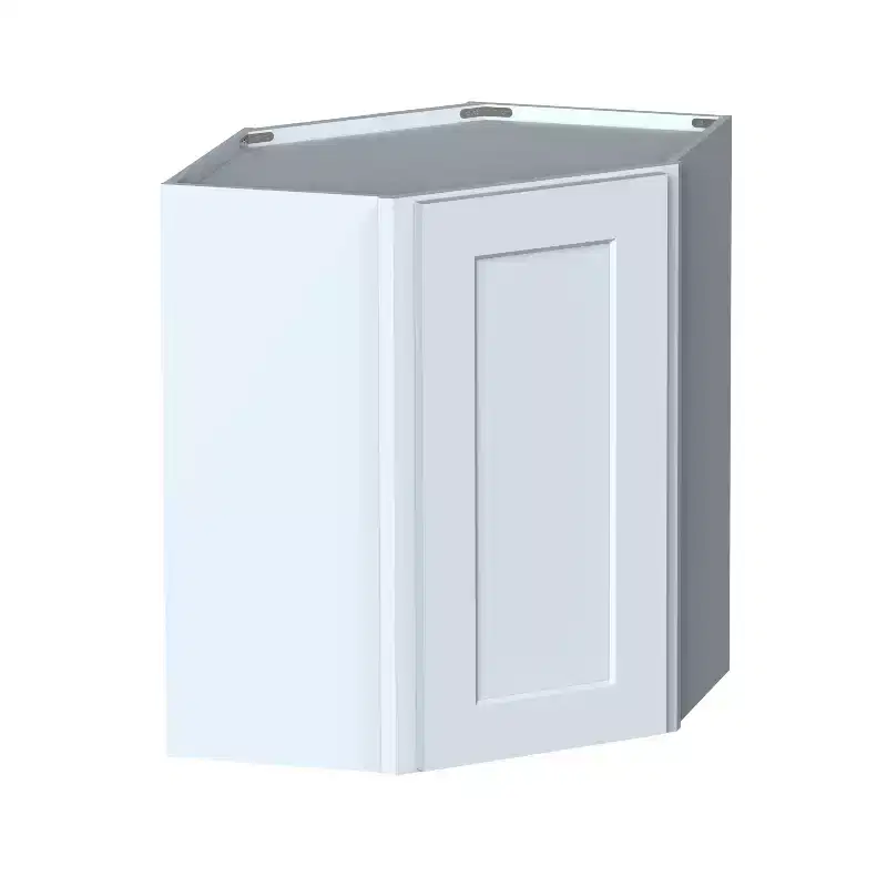 CASAINC 24 W x 30 H x 12 D Shaker Base Kitchen Cabinet, Solid Wood Frame, Water-Based Low-VOC Paint, Soft-Close, RTA, Dove Gray