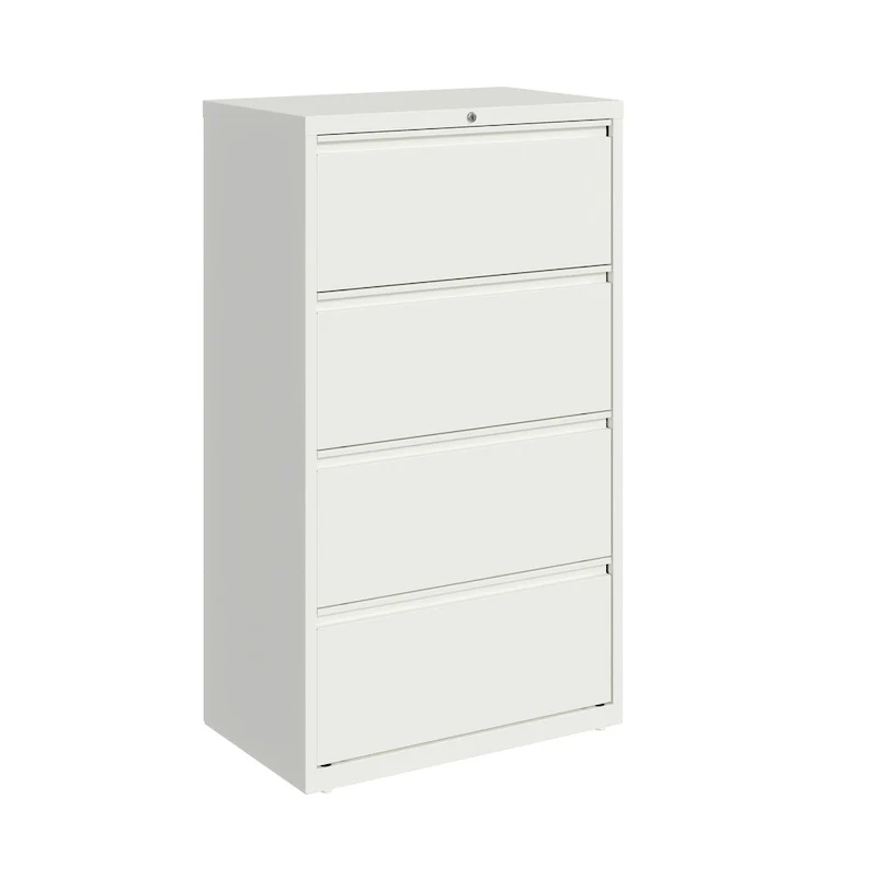 Hirsh HL10000 Commercial 4-drawer Lateral File Cabinet