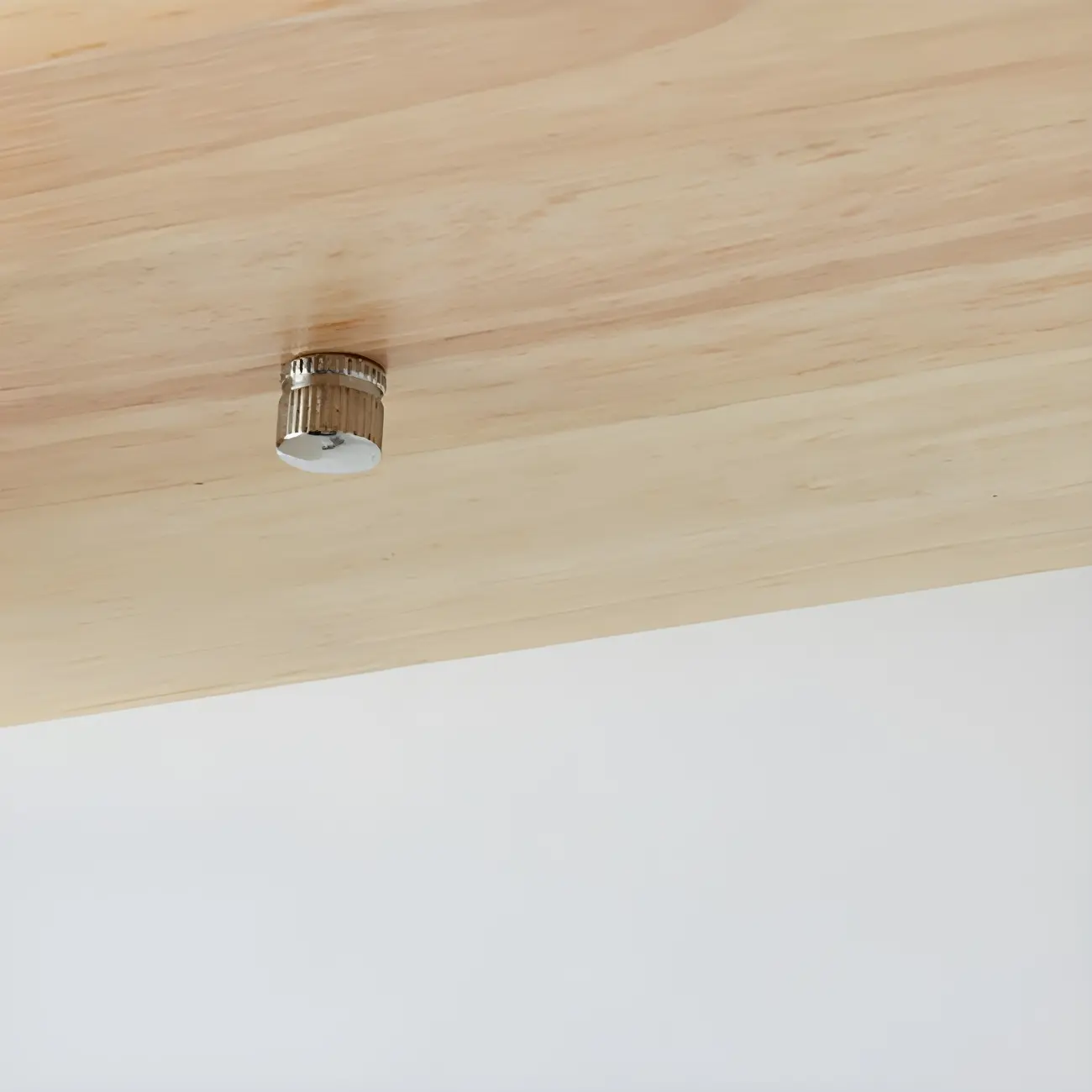 White Globe Glass Natural Wood Flush Mount Ceiling Light