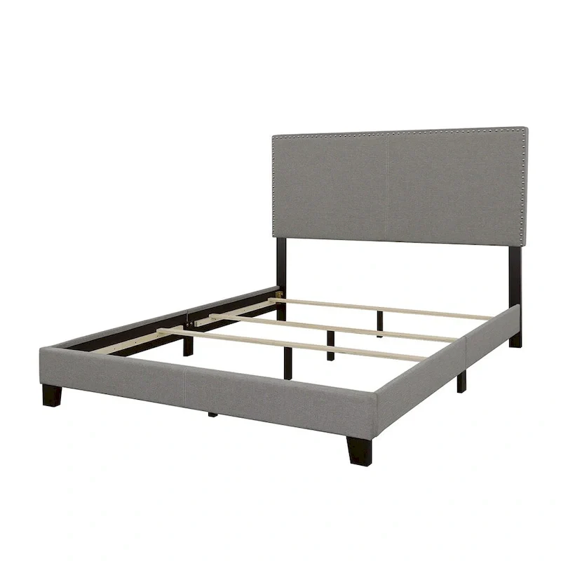 Boyd Transitional Fabric Upholstered Panel Bed