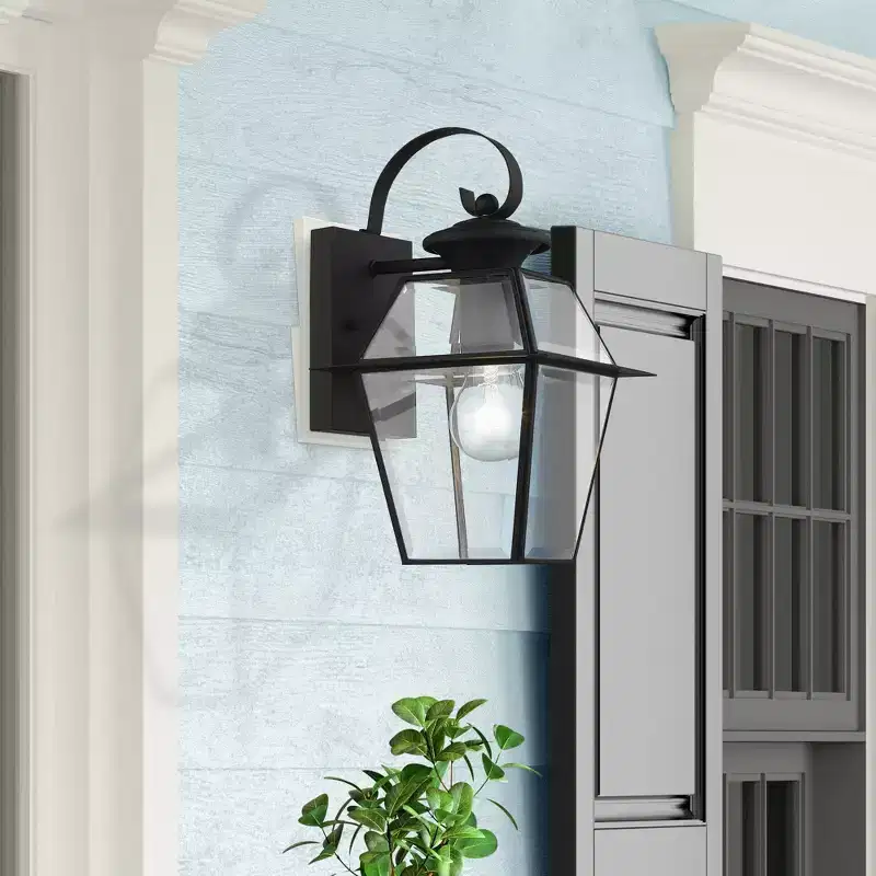 Livex Lighting Westover 1 - Light Wall Light in Black