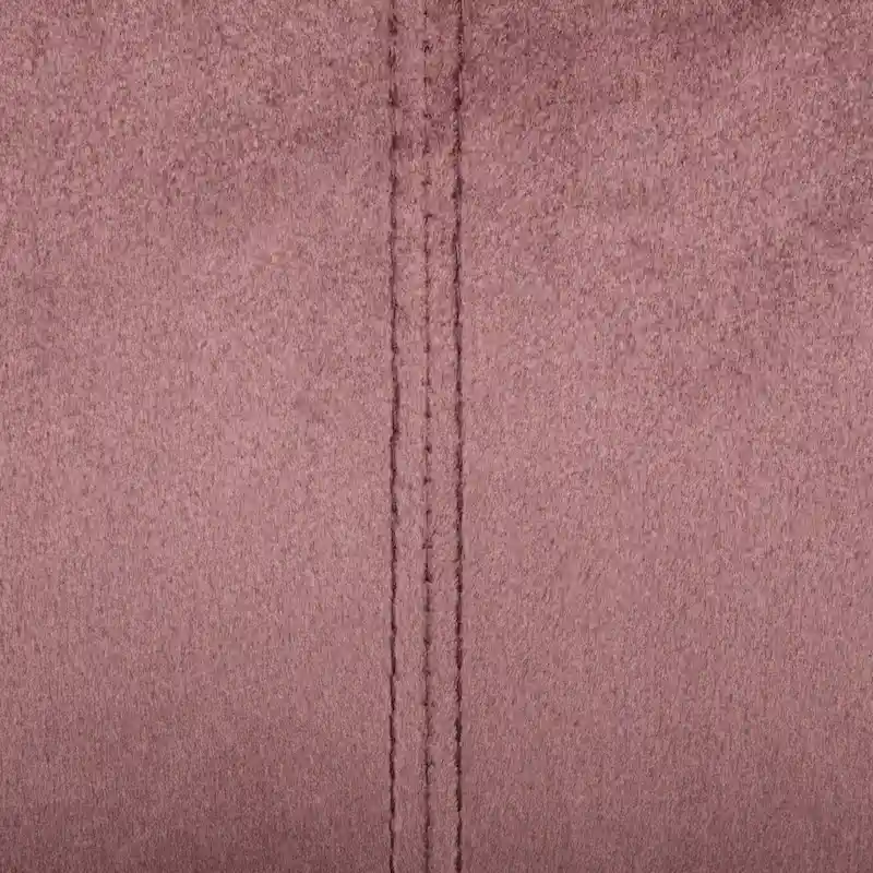 Velvet Channel Stitched 3-Seater Sofa with Gold Metal Legs