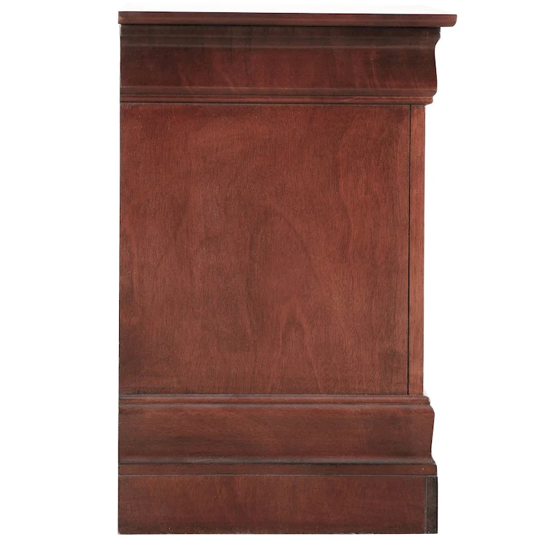 Louis Phillipe Traditional 2-drawer Wood Nightstand