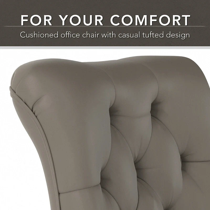 Key West Mid Back Tufted Office Chair by Bush Furniture