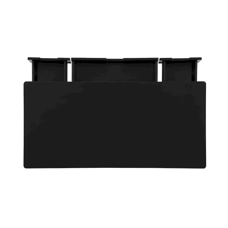 Lamine Rattan Mid-Century Desk