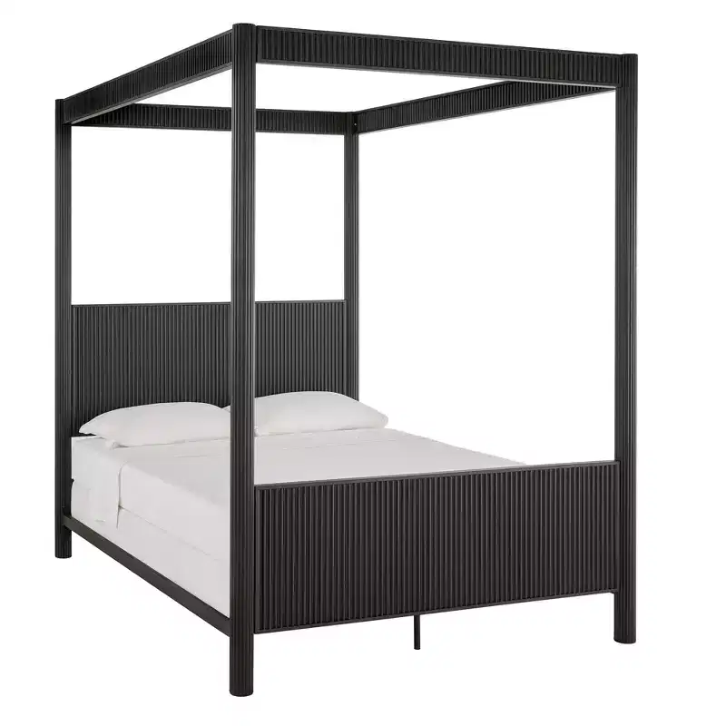 Shirley Queen Bed - Black - iNSPIRE Q