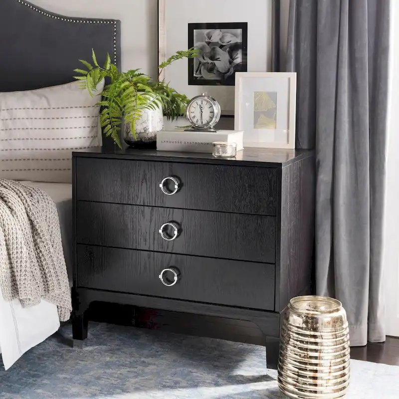 Artimiza 3-Drawer Nightstand - 30Wx19Dx28H