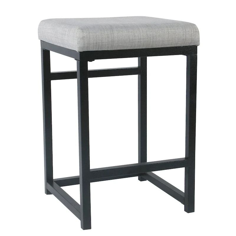 HomePop Backless Metal 24 Counter Stool - 24 inches
