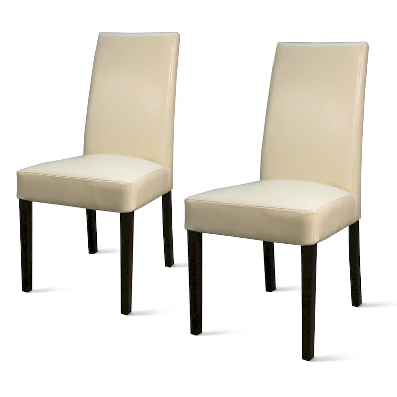 Bicast Leather Dining Chair, Set of 2