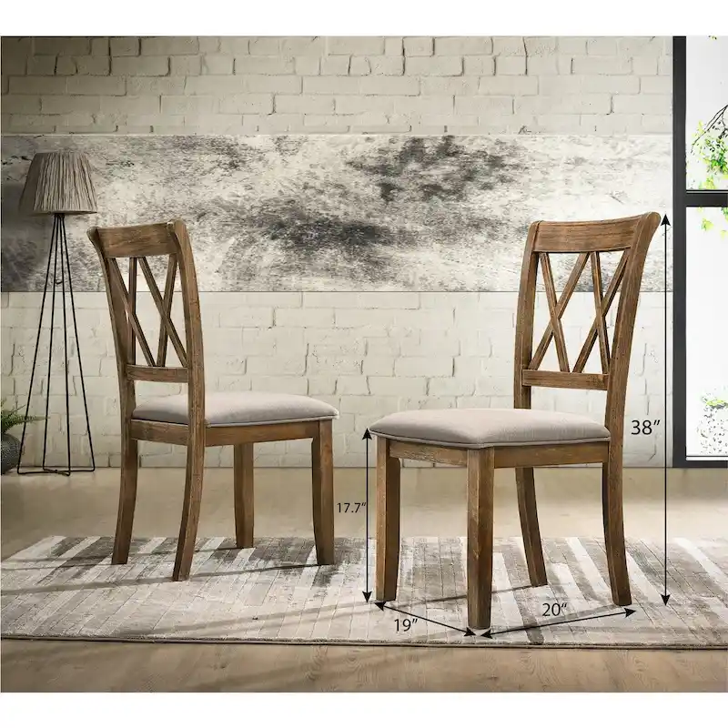 Upholstered Dining Chair Set Of 2