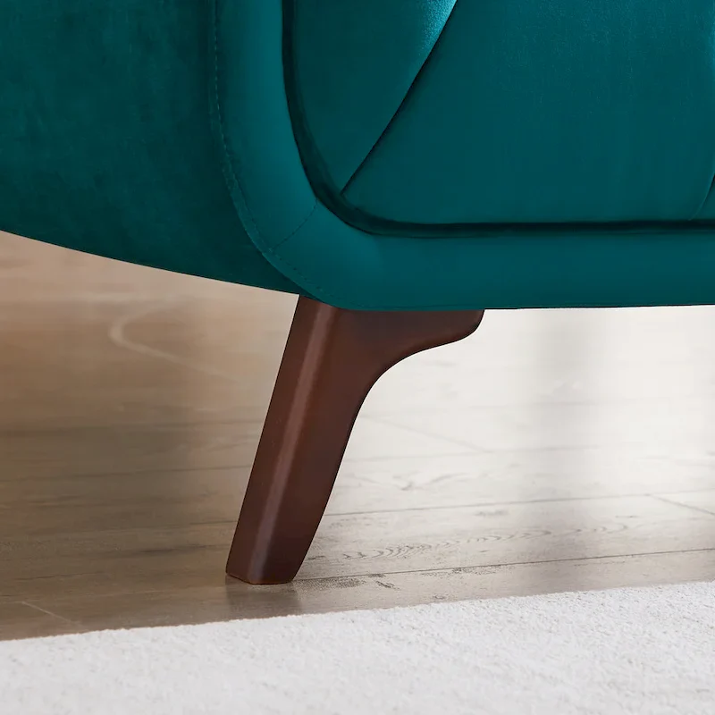 Modern Chesterfield Velvet Living Room Couch