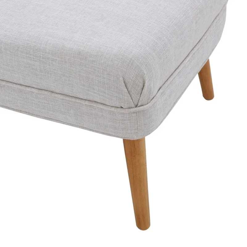Desdemona Mid-Century Fabric Loveseat by Christopher Knight Home